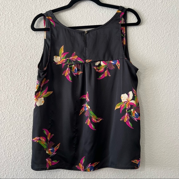 and eawy Women’s Tank Top With Floral Print Size Large - Picture 4 of 7